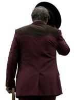 Tom Cruise Digger Burgundy Coat - Image 6
